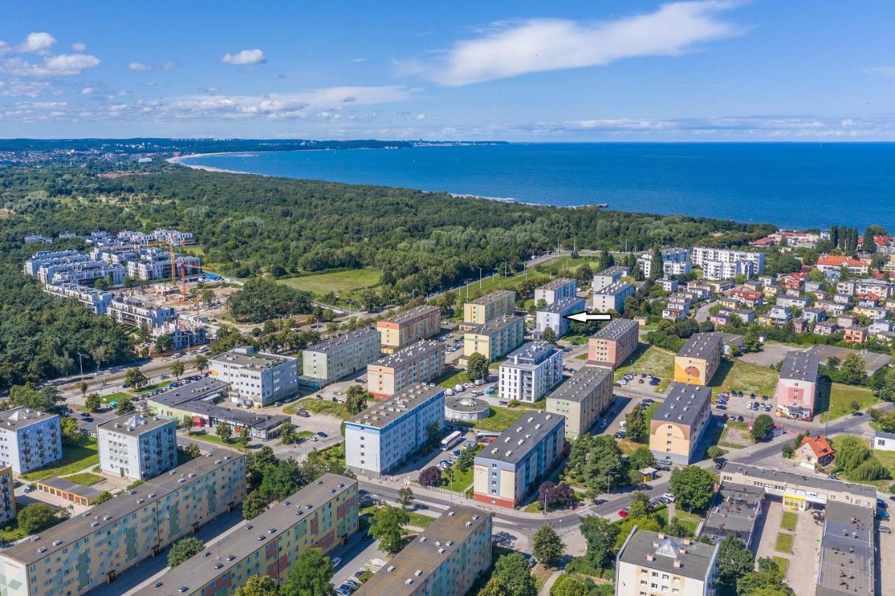 Apartament Blue Brzezno Prostywynajem Gdansk Brzezno Apartment Ngoại thất bức ảnh