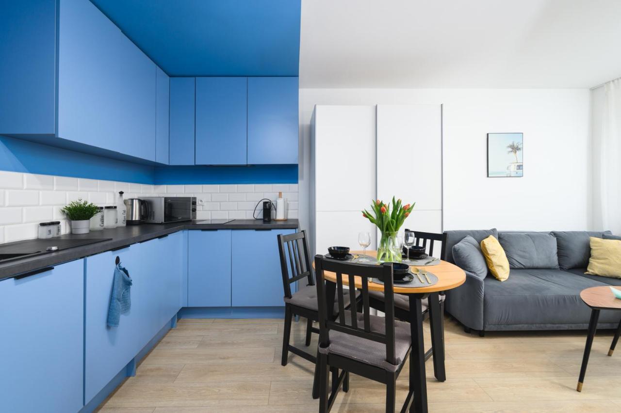 Apartament Blue Brzezno Prostywynajem Gdansk Brzezno Apartment Ngoại thất bức ảnh