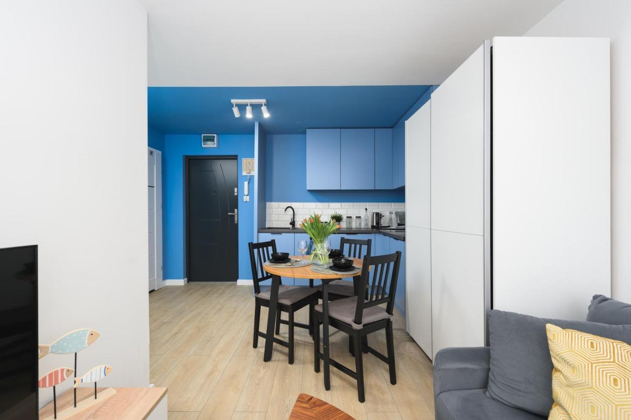 Apartament Blue Brzezno Prostywynajem Gdansk Brzezno Apartment Ngoại thất bức ảnh